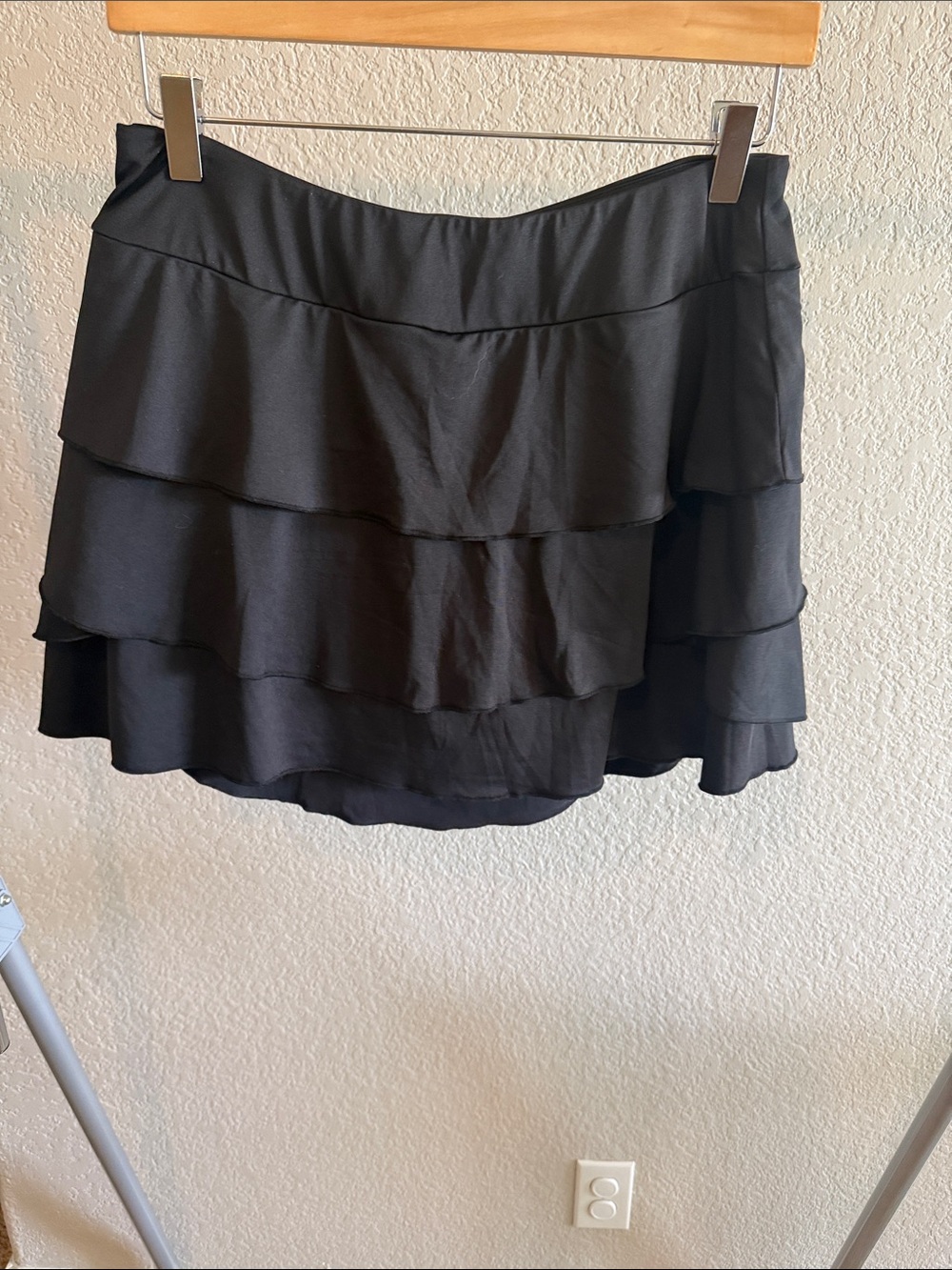Kyodan Black Athletic Skort with Inner Brief